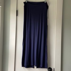 Maternity Gap Navy Maxi Skirt